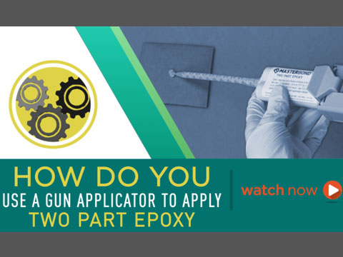 How Do You Use a Gun Applicator to Apply Two Part Epoxy?